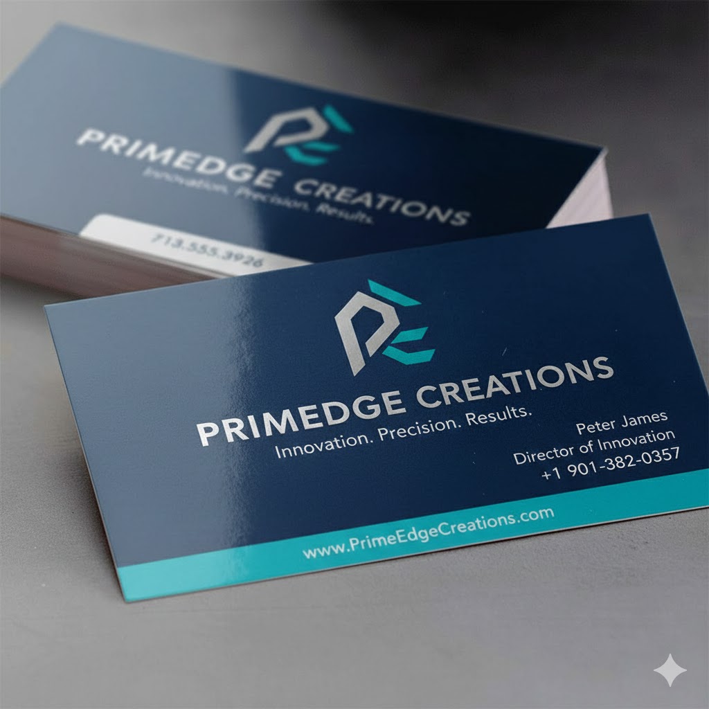 gfprintz glossy business cards