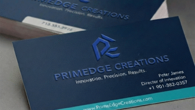 Business Cards – Synthetic Spot UV Cards